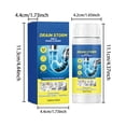 thumbnail image 3 of Powerful and And Drain Cleaner Powder Fast Foaming and Drain Cleaner Effectively Dissolves Blockages And Unclogs Pipes For Kitchen Bathroom Toilet Pipes and Floor Drains, 3 of 4