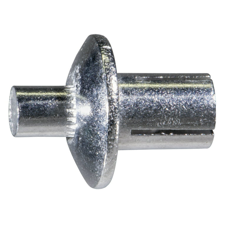 3/8 x 1/2 Aluminum Truss Head Pin Drive Anchors (4 pcs.) 