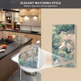 thumbnail image 5 of Yayeee Blank Wall Plate Cover 1-Gang 4.5"x2.7" Home Unused Decorative Outlet, Floral Forest Pattern, 5 of 7