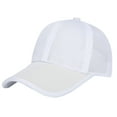 thumbnail image 2 of CxhicLuv Men's Nylon Baseball Cap 23.6×4.3 Inch, Hollow-Out, Extended Brim, Breathable – Ideal for Summer, Outdoor Travel, Perfect for Male Hikers, Sports Fans, White, 2 of 6