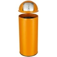 thumbnail image 4 of 17 Gallon/65 Liter Push Lid Trash Can, Commercial Grade Stainless Steel Recycling Bin, Tall Waste Bin with Removable Inner Bucket Suitable, 4 of 7