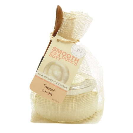 FarmHouse Fresh Fine Salt Body Scrub  Sweet Cream  6 Oz