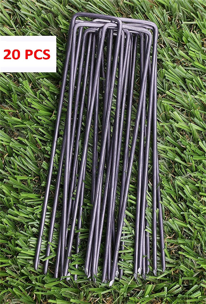 Garden nails Ushaped ground anchors Pile nails are used to fix turf