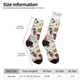 thumbnail image 4 of Goofa London Landmark1 Printed Men's Crew Socks, Soft Durable Breathable Moisture-Wicking with Odor Control Cotton socks, 4 of 9