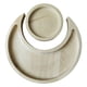 thumbnail image 1 of Bandeja De Luna Soporte De Cristal Soporte De Aceite Esencial Con Soporte De Almacenamiento De Bandeja Redonda, 1 of 7