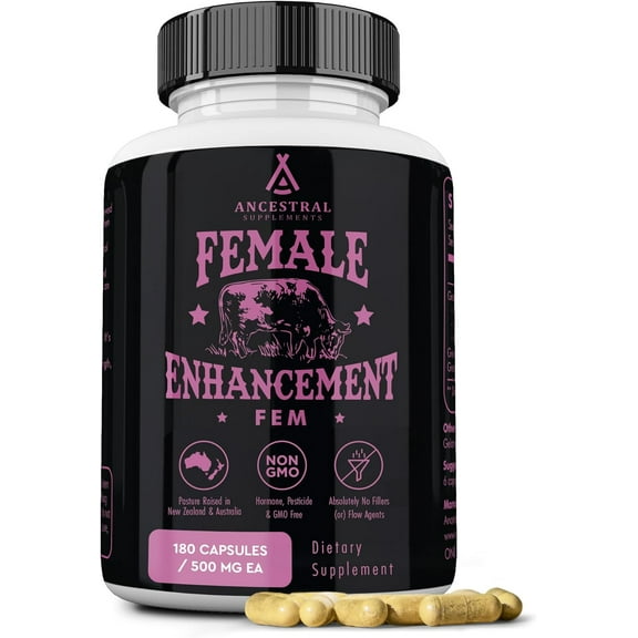 Beef Organ Supplement for Women – Supports Hormone Balance, Energy & Wellness – Grass Fed, Pasture Raised Superfood – Liver, Heart, Kidney, Bone Marrow – Collagen, CoQ10, B12 – Female Support Blend
