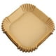 thumbnail image 1 of Revestimientos de papel desechables para freidora de aire cuadrados, revestimiento de papel pergamino 100 piezas, almohadillas de papel antiadherentes para freidora de aire resistentes al aceite, 1 of 6