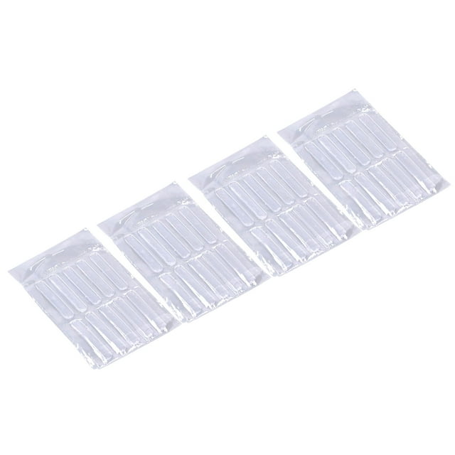 Cabinet Door Bumper, Reusable Bumpers Strip PU 40Pcs Adhesive For Furniture