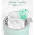 thumbnail image 3 of RUPOUN Bottle Warmer, 4 in 1 Fast Baby Milk Portable Warmer with Timer and Temperature Control for Breastmilk or Formula, with Defrost, Sterilizer, Keep, Heat Food, Green, 3 of 9