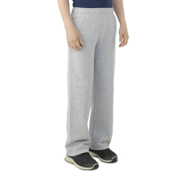 puma men's open bottom fleece sweatpant