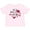 AD-Pink, variant on Lil Miss Love Bug with Lady Bug and Hearts Girls Baby T-Shirt