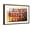 Brown Frame, variant on Art.com Seattle, Washington - Pike Place Market Sunset Art Print by Lantern Press, White Frame Wall Art, 23" x 17"