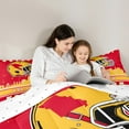 thumbnail image 5 of Erosebridal Eat Sleep Comforter Sets Twin Size, American Football Comforters & Duvets, Sports Lover Duvet Insert, Lightweight Bedroom Decor, 2-Piece, 5 of 7