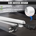 thumbnail image 5 of Wall Cord Hider, Flexible Self-Adhesive Wire Cover, Side-Open Cable Raceway for Cords on Wall, Cord Concealer for Mounted TV, Home Theater & Office, 5 of 9