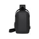 thumbnail image 1 of Bolso de mano para hombre, bolso de pecho, bolso de mano, bolso de hombro deportivo para montar a caballo, viajes, compras Negro, 1 of 8