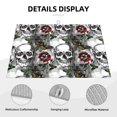 thumbnail image 3 of Balery Skulls Roses Alfombrilla de Secado para Cocina, 18x24 Pulgadas, Súper Absorbente para Platos y Encimeras, 3 of 7