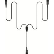 Y Training Cable to QD Headset for Plantronics Quick Disconnect Headsets