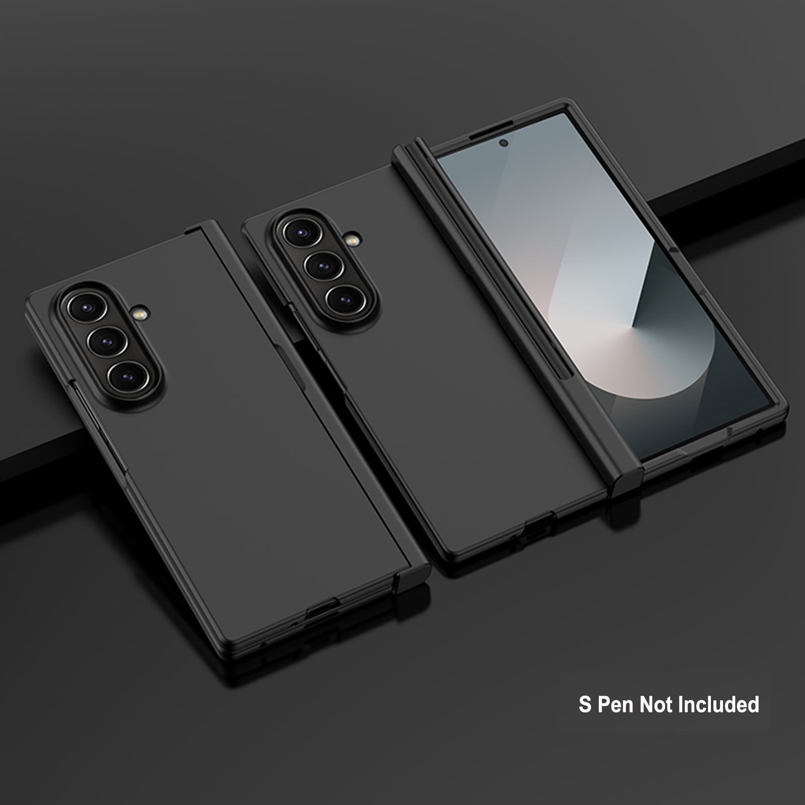 Samsung Galaxy Z Fold 3 Case with S-Pen Holder, Dteck Full Body