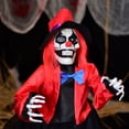 thumbnail image 4 of FLhrweasw El Fantasma Halloween Adorna La Creativa Al Aire Libre para La Del La Barra Del Festival, 4 of 9