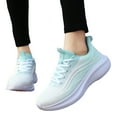 thumbnail image 3 of Sopiago Ladies Sneakers Women's Low Top Basketball Sneaker, Wide Width Available Green,38, 3 of 6