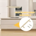thumbnail image 4 of CIMAXIC Brass Kitchen Cabinet Handles Golden Finish Minimalist Furniture Pulls, 4 of 6