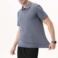 thumbnail image 4 of Camiseta informal de manga corta y cuello redondo para hombre: ocio de verano, cómoda, para uso diario, 4 of 8