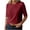 Wine, variant on Women's Summer T-Shirts Elbow Length Half Sleeve Basic Tee Crewneck Plain Tshirts Casual Soft Tops Loose Fit (M, Gray)