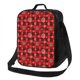 thumbnail image 1 of Balery Snowflakes On A Buffalo Plaid Caja de Almuerzo y Bolsa de Almuerzo para Hombres y Mujeres, Bolsa de Almuerzo Reutilizable con Gran Capacidad, Bolsa de Almuerzo Aislada, 1 of 7