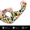 thumbnail image 2 of Balery Cute Cow Print Sunflower D Mangas Refrescantes para Brazos para Hombre y Mujer – Transpirables y Absorbentes de Humedad para Mujeres, Hombres y Niños, 2 of 7