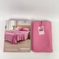 thumbnail image 4 of FUNLIYING Bedsheets,Soft Microfiber Sheets, Cooling Technology, and Wrinkle-Free Pillowcase. Hotel-Quality, Durable Bedding, Light Pink, 4 of 9