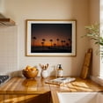 thumbnail image 4 of Palms, Manhattan Beach 02 - Los Angeles California Photography Sunset Beach Palm Tree Ocean Coast Tropical Landscape Unframed Wall Art Print 32 x 48 inches, 4 of 7