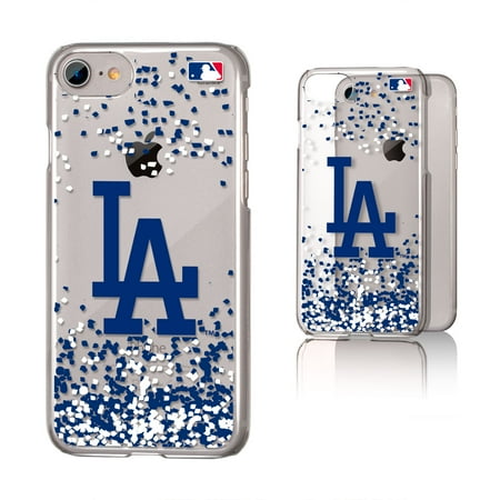 La Dodgers Mini - LA Dodgers Dodgers Confetti Clear Case for iPhone 8 / 7 / 6