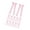 Pink, variant on MOMOJIA 12Pcs Decorative Adhesive Bowknot Candlestick Ribbon Ornament For Wedding