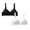 Black 1PCS & Light Gray 1PCS, variant on XEGLSBU 3 Pack Girls Underwear Sports Bra Non Padded Wirefree Bralette Comfortable Seamless Bras Daily Wear Soft Breathable Support Size14-15 Years