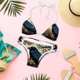 thumbnail image 6 of Crow Detachable Sponge Adjustable Strap Bikini Set Two-Pack Swim Suits - Ideal for All Your Swimming Scenes!, 6 of 6