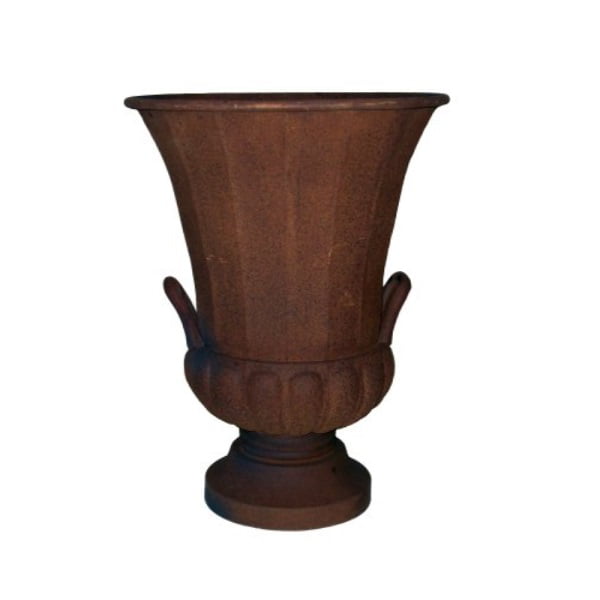 Gardman 8229 Rustic Grecian Style Urn Planter with Handles, 15