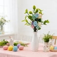 thumbnail image 6 of Easter Simulated Branches with Colorful Plastic Eggs & Bunny Leaves, Spring Floral Picks for Holiday Party Decorations, 6 of 6