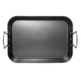thumbnail image 4 of Farberware Buena Cocina Nonstick Roaster with Rack, 15-Inch x 11-Inch, Gray, 4 of 5