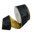 thumbnail image 5 of yotijay Christmas Ribbon Gift Wrapping Ribbon DIY 10 M Length Creative Fashion Wired for Black, 5 of 9