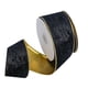 thumbnail image 5 of Cinta navideña para envolver regalos, decorativa, de terciopelo, elegante, de 10 m de largo. Negro, 5 of 9
