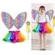 thumbnail image 4 of Disfraz de Mariposa Salvador Disfraz de Ala de Hada Roja para Niñas, 4 of 9