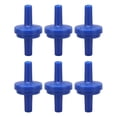 thumbnail image 2 of 10Pcs Check Valve 1 Way PP Plastic Hose Water Stop Diaphragm Barb for Air Intake Feed 4mm Blue, 2 of 14