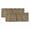 Brown, variant on 2 Panels Dark Brown Valance for Windows, Farmhouse Burlap Solid Brown Modern Linen Texture Light Filtering Kitchen Curtains, Rod Pocket Window Treatment Curtain Valances for Living Room, 42"x18"
