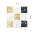 thumbnail image 3 of Peel and Stick Backsplash 10 Sheet Self Adhesive Marble Mosaic Peel and Stick Wall Tiles DIY Stick on Backsplash Tile for Bathroom Shower Furniture Camper 4"x4", 3 of 8