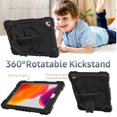 thumbnail image 5 of Silicon + Pc Case For Ipad 9.7 (2018) & (2017) / Air 2 / Air Black, 5 of 5