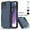 Blue, variant on For Moto G Stylus 2023 5G Case, 2 in 1 Heavy Duty Armor Shockproof Tough Hybrid Hard PC Phone Case for Moto G Stylus 2023 5G, Njjex Rubber & Rugged Shockproof Full Body Protection Case Cover - Black