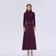 thumbnail image 3 of Suéter de punto trenzado para mujer de AP Otoño e Invierno 2025 Vestido de satén suave e informal disponible en cinco colores para mujer, 3 of 5