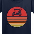 thumbnail image 4 of Inktastic Golf Cart at Sunset Youth T-Shirt, 4 of 5