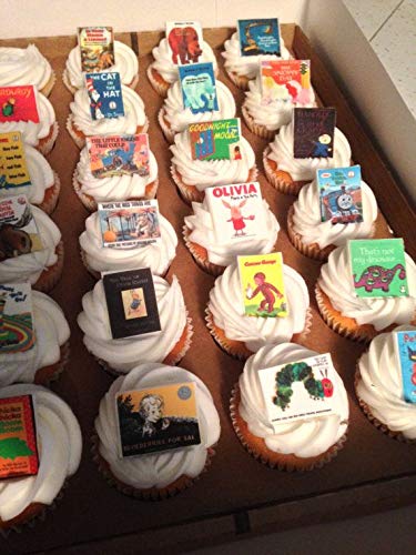 Mini Children s Story Book Edible Cupcake Toppers Cake Decorations 15 Mini Children s Story Book Edible Cupcake Toppers Cake Decorations 15