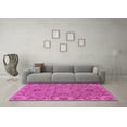 thumbnail image 3 of Ahgly Company Indoor Rectangle Oriental Pink Traditional Area Rugs, 6' x 9', 3 of 4